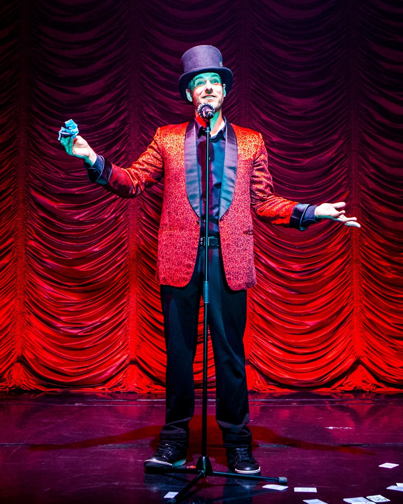 A dramatic moment from Magique